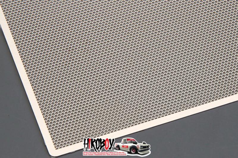 Photoetched Mesh (Hexagon) 120mm x 61mm