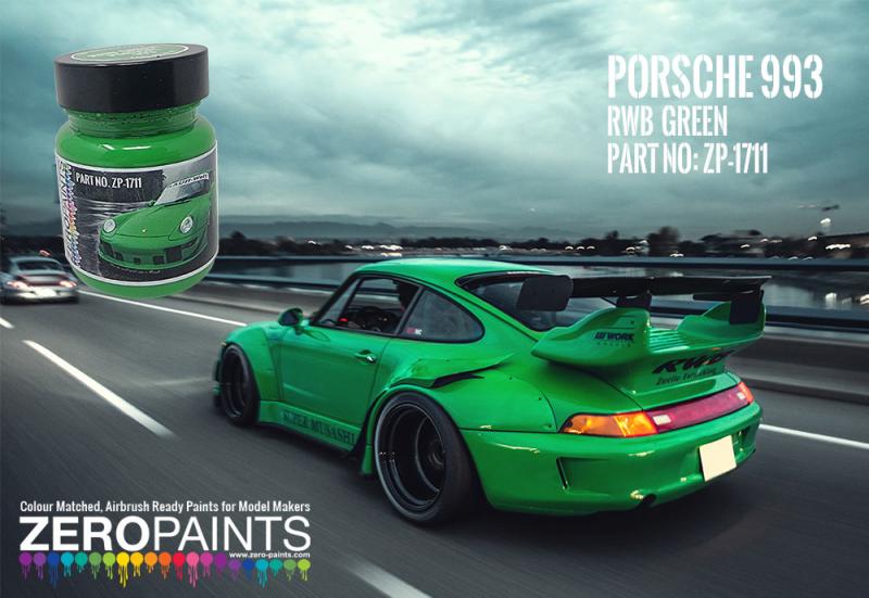 RWB Porsche 993 Green Paint 60ml