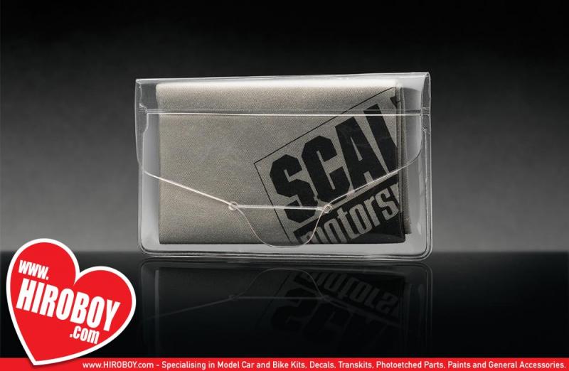 Scale Motorsport Microfiber Polishing Cloth - Grey