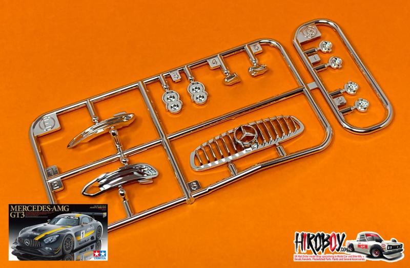 Spare Part Tree E-G Chrome Parts - Mercedes AMG GT3
