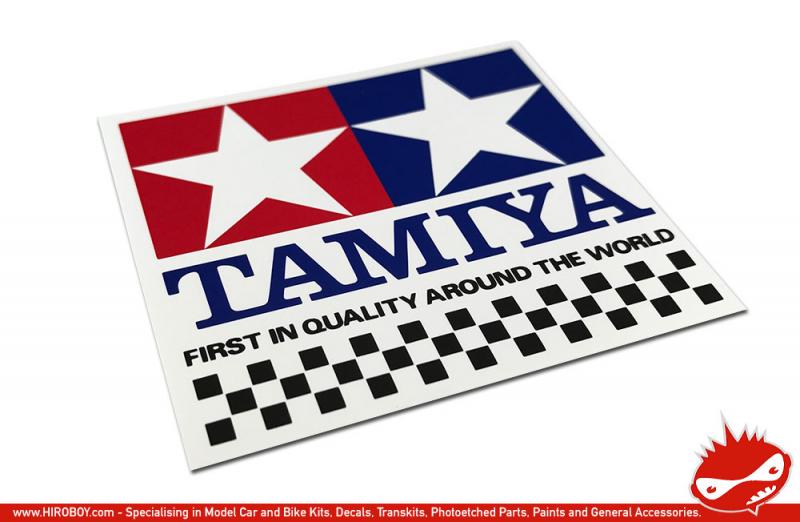 Tamiya Chequer Sticker 61mm x 58mm