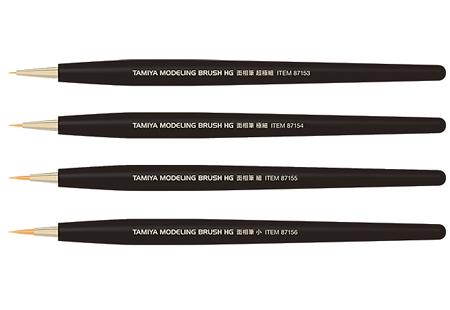 Tamiya Modeling Brush HG Pointed Brush Fine - #87155