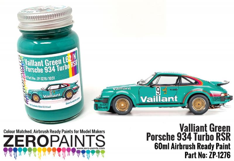 Valliant Green Paint Porsche 934 Turbo RSR 60ml