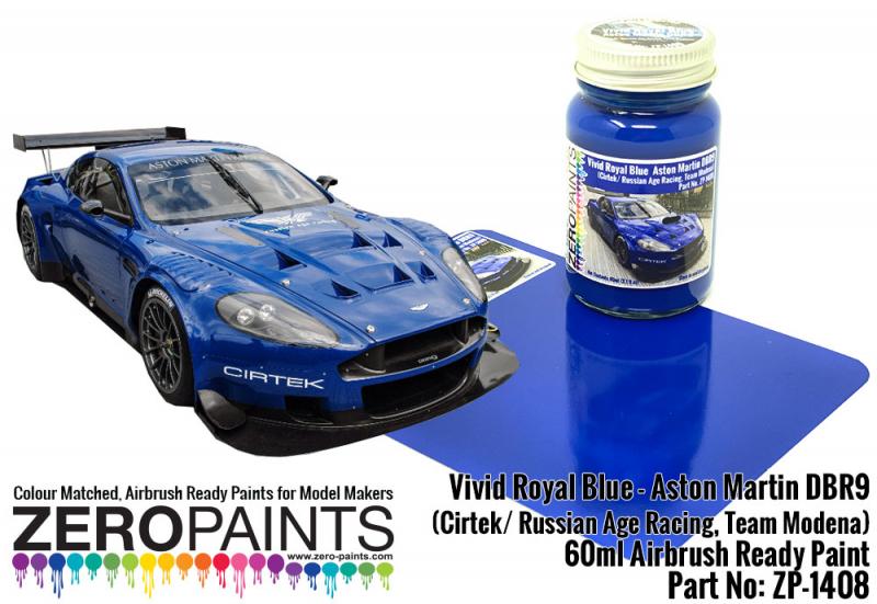 Vivid Royal Blue - Aston Martin DBR9 (Cirtek/ Russian Age Racing, Team Modena) 60ml