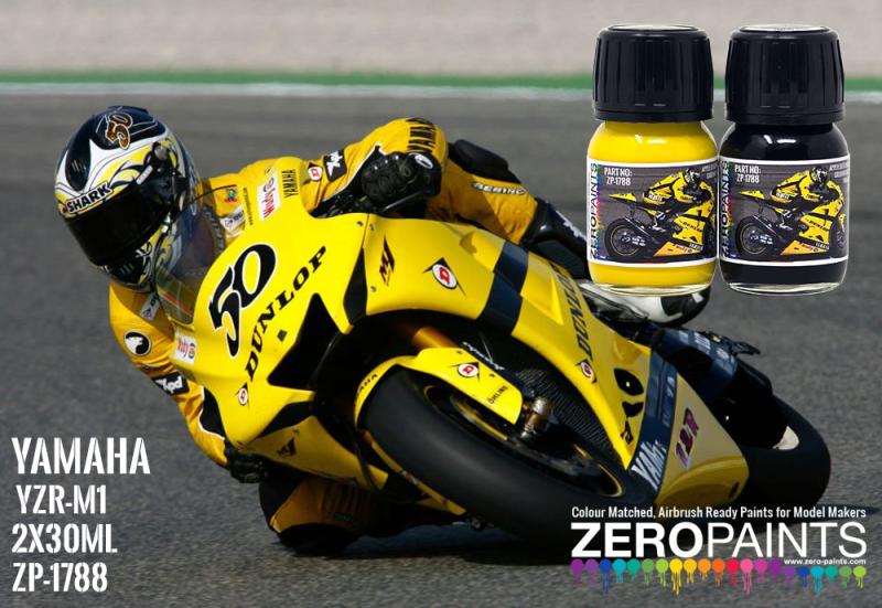 Yamaha YZR-M1 2007 MotoGP Paint Set 2x30ml