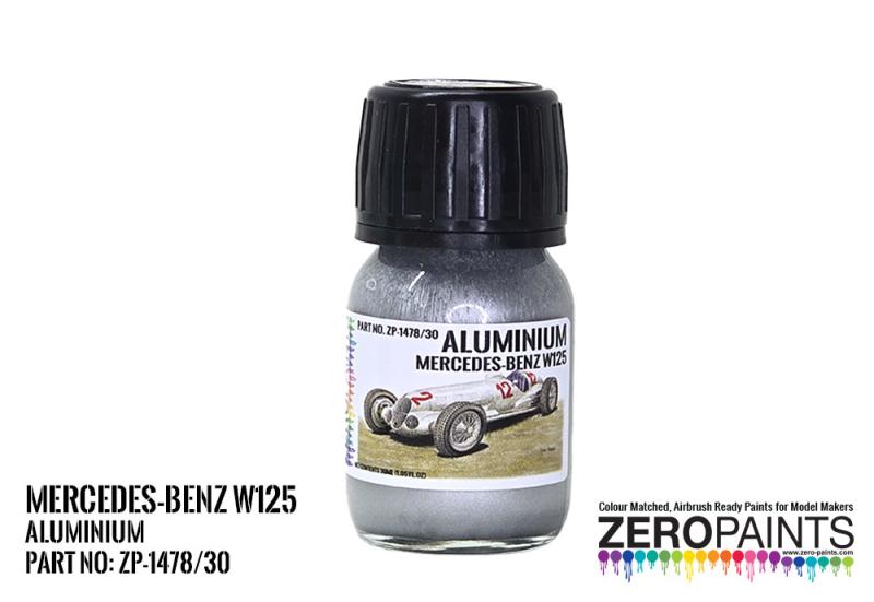 Aluminium Mercedes-Benz W125 Paint 30ml