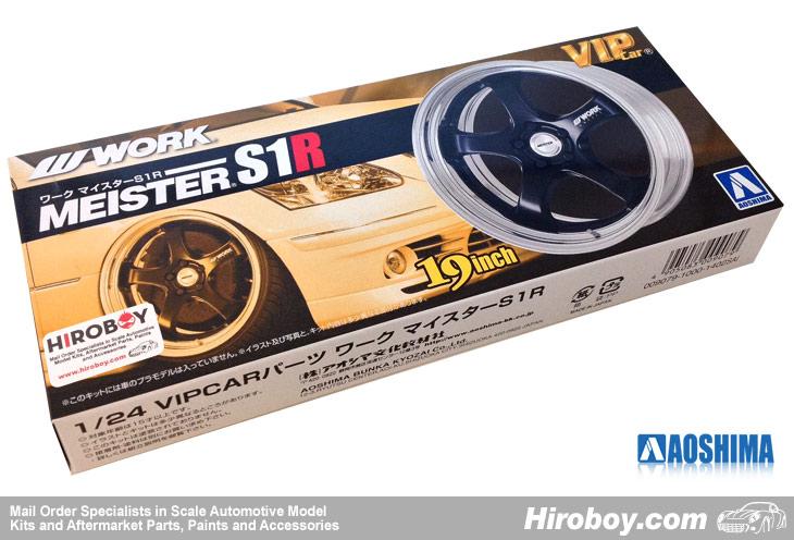 1:24 Work Meister S1R 19" VIP Wheel and Tyre Set #93