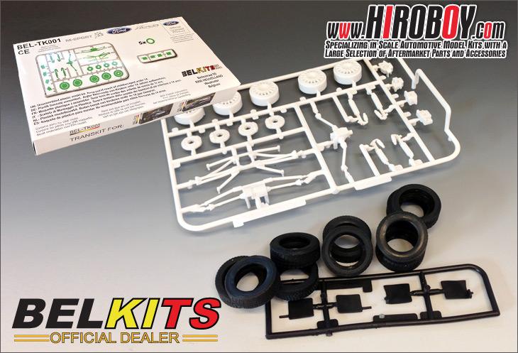 1:24 Transkit (Gravel Version) for Ford Fiesta S2000 & 1:24 Ford Fiesta RS WRC (Belkits)