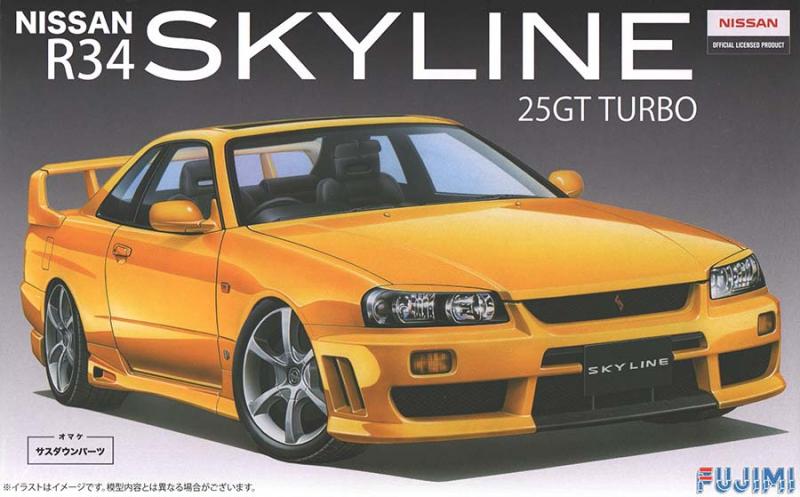 1:24 Nissan Skyline R34 25GT Turbo