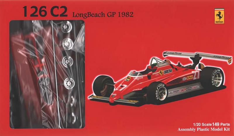1:20 Ferrari 126C2 Longbeach GP 1982 (GP2)