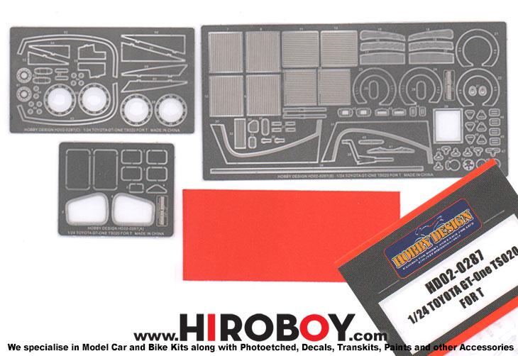 1:24 Toyota GT-One TS020 (Tamiya) Photoetched Detail up Set