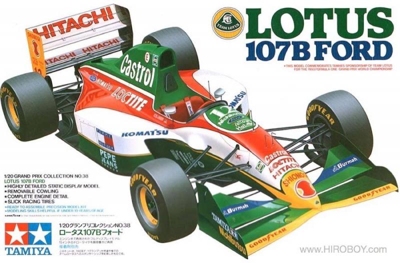 1:20 Lotus 107B Ford - 20038