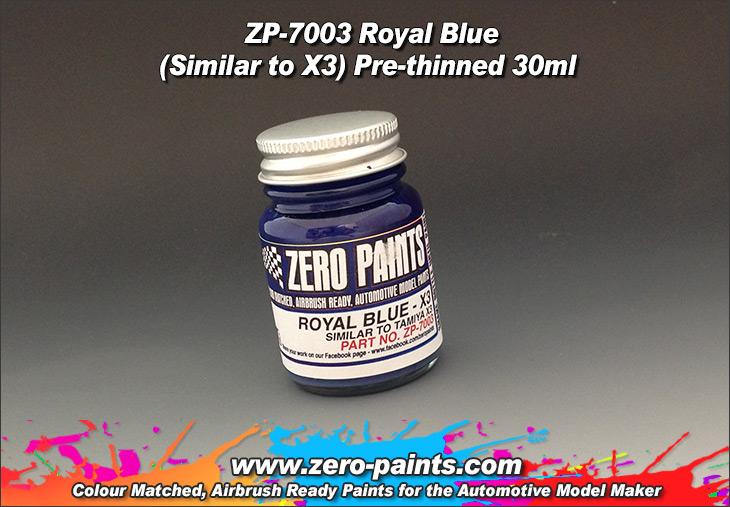 Royal Blue Paint 30ml - Similar to Tamiya X3