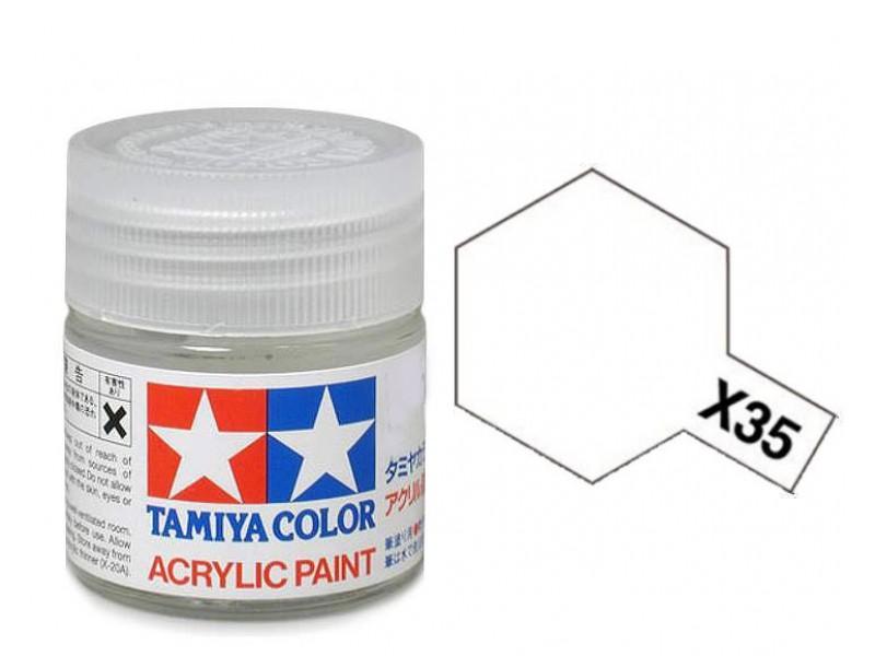 Tamiya Acrylic Mini X-35 Semi Gloss Clear (Gloss) - 10ml Jar