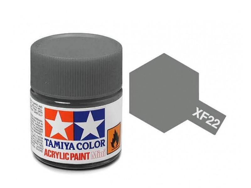 Tamiya Acrylic Mini XF-22 RLM Grey - 10ml Jar
