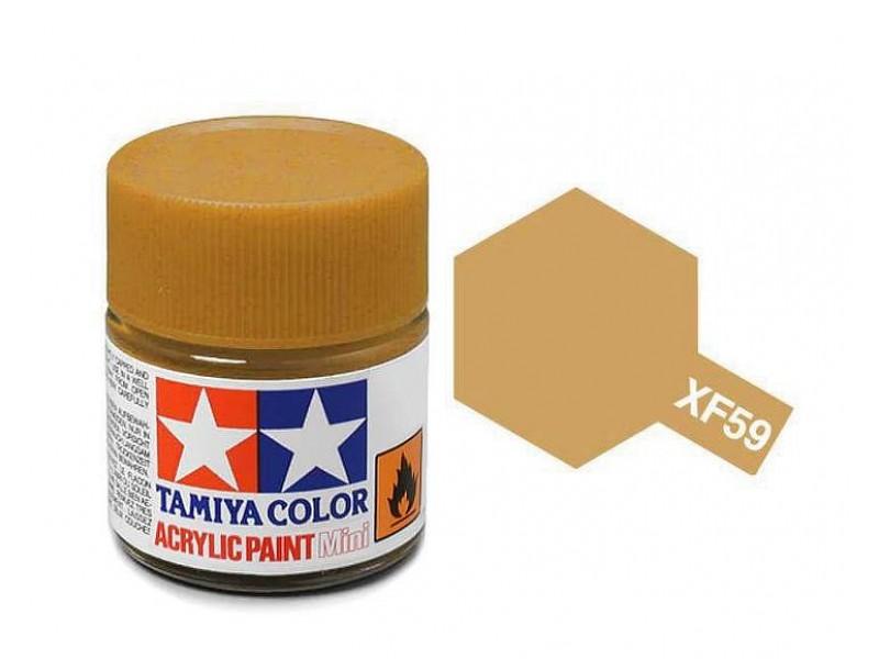 Tamiya Acrylic Mini XF-59 Desert Yellow - 10ml Jar