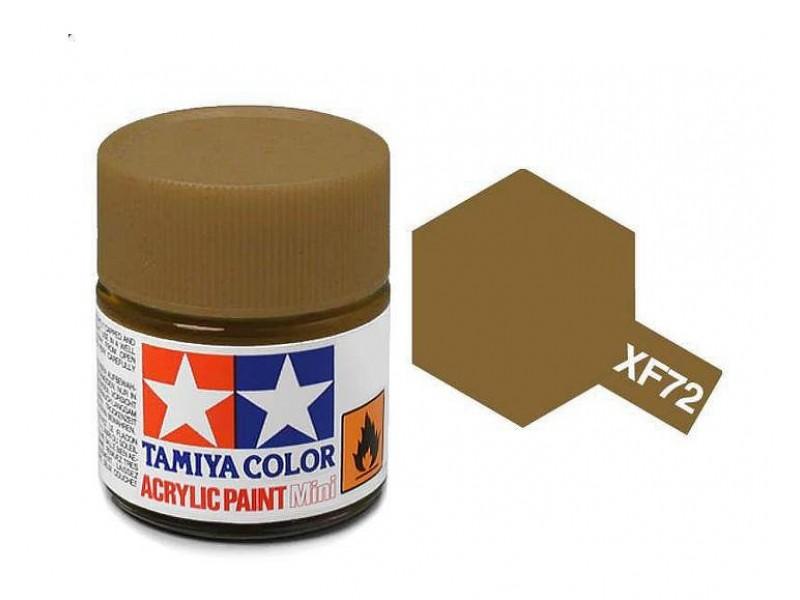 Tamiya Acrylic Mini XF-72 Brown  - 10ml Jar