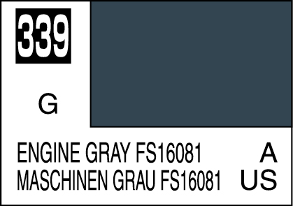 GUNZE Sangyo Mr Hobby Aqueous Color H339 Engine Gray FS16081 