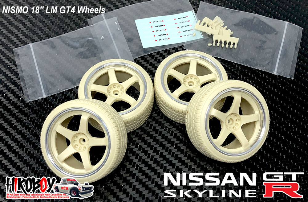 5 x Nismo Wheel Decals White & Red Skyline GTR R32 R33 R34 R35 Silvia LMGT4