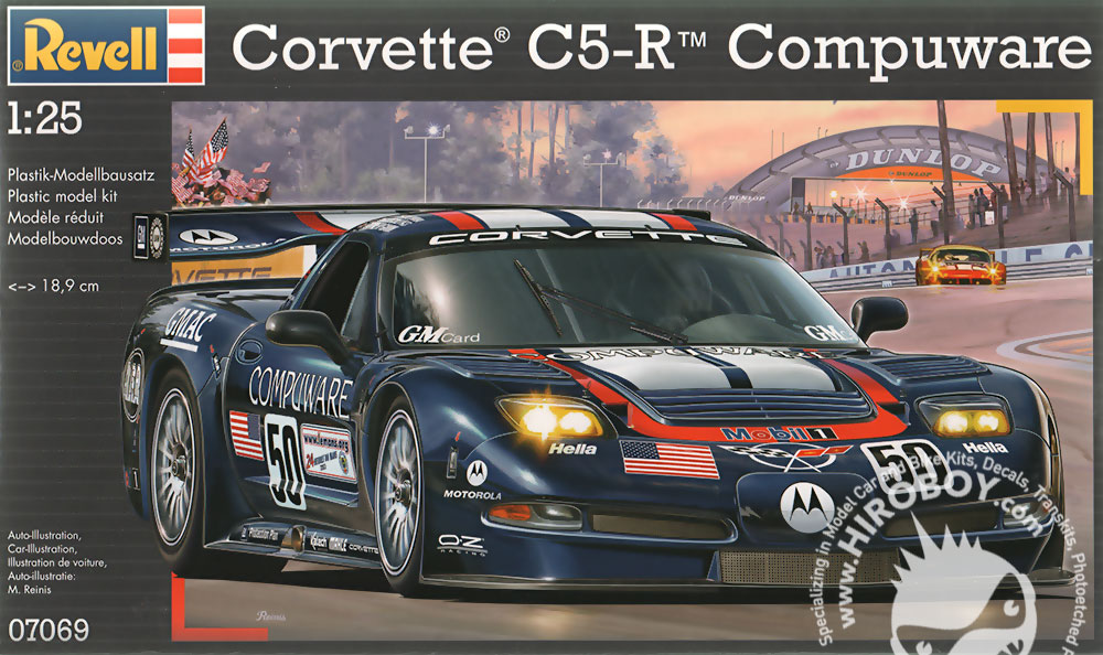 1:25 Corvette C5-R Compuware | REV-07069 | Revell