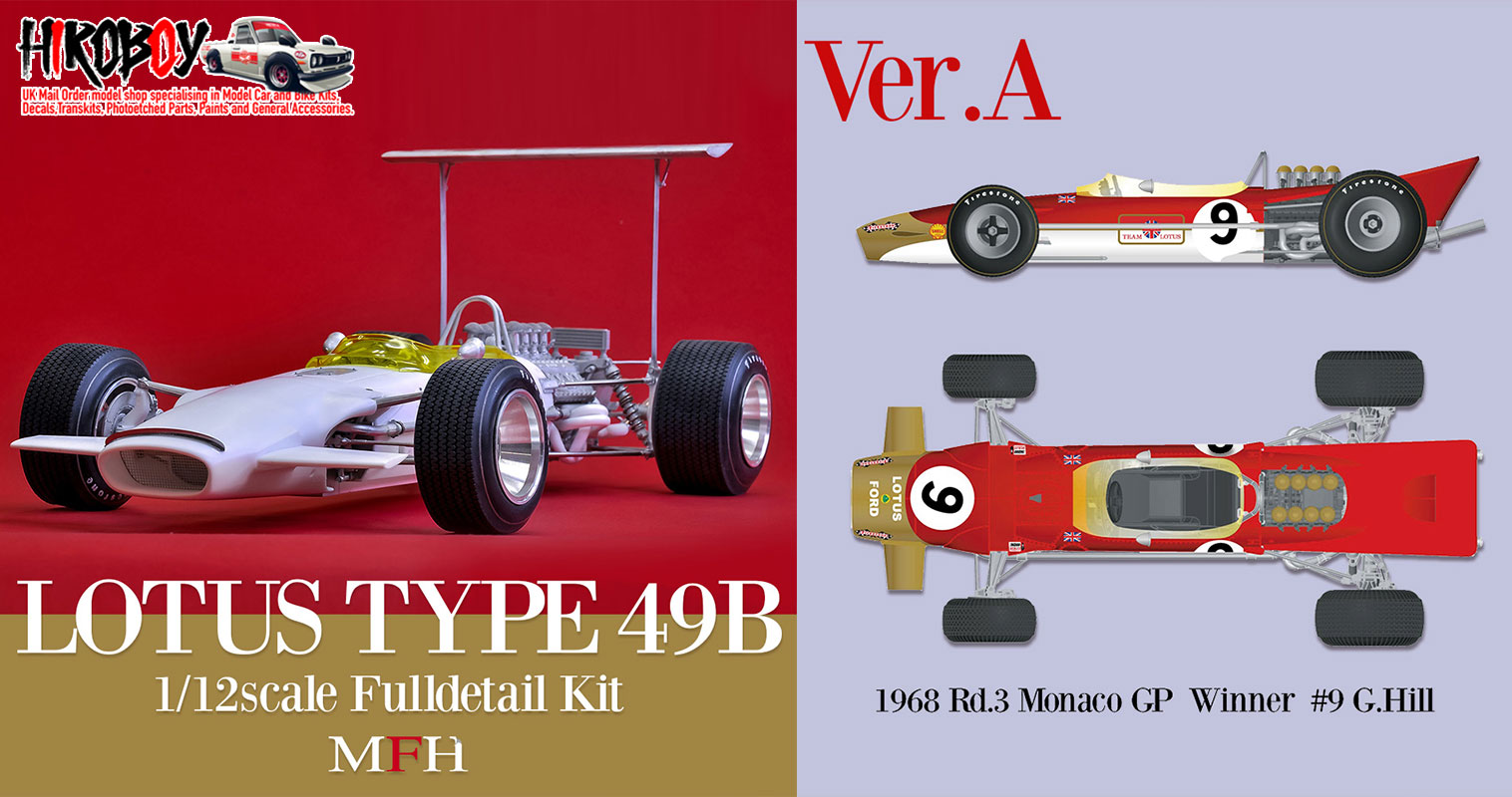 Improving the Brabham BT48 Monaco 79 Model Factory Hiro 1/20 scale