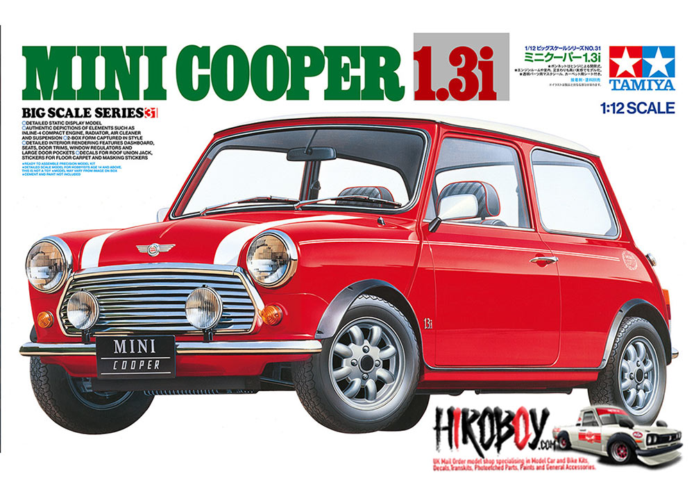 1:12 Rover Mini Cooper 1.3i - 12031 | TAM12031 | Tamiya
