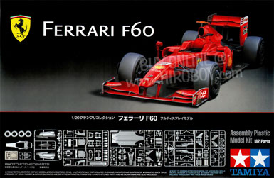 Tamiya 1/20 Ferrari F60 2009 Grand Prix Collection 20059 Car Model Kit Japan 