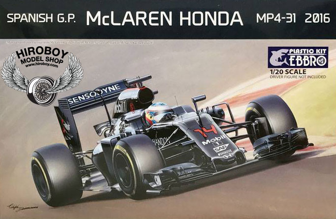 Miniature F1 McLaren MP4-31 - GP Bahreïn 2016 #47 - EBBRO 1/43 - Stoffel Vandoorne