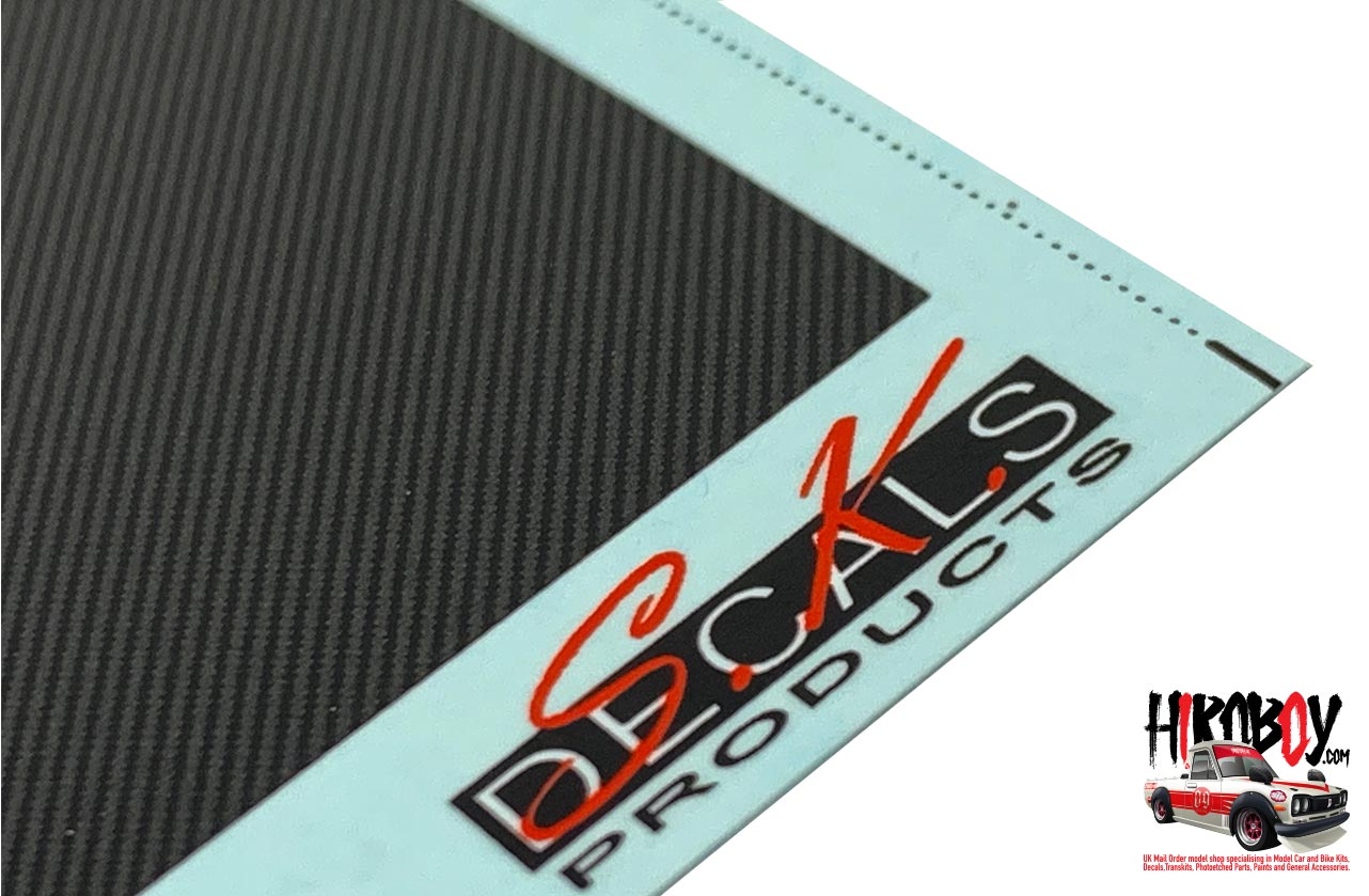1:24 Carbon Fiber Decal Pattern C (Mirror) | SK-CF003 | S ...