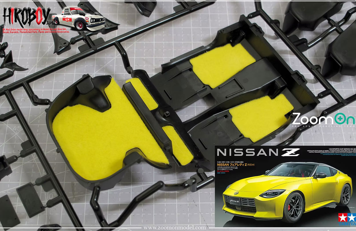 1:24 Carpet Set - Nissan Fairlady Z (RZ34) | ZC017 | ZoomOn