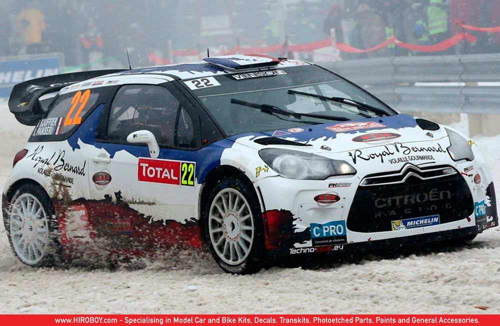 Citroën DS3 R3T - Rallye Automobile Monte-Carlo 2011 - Elena - Campana - IXO RAM