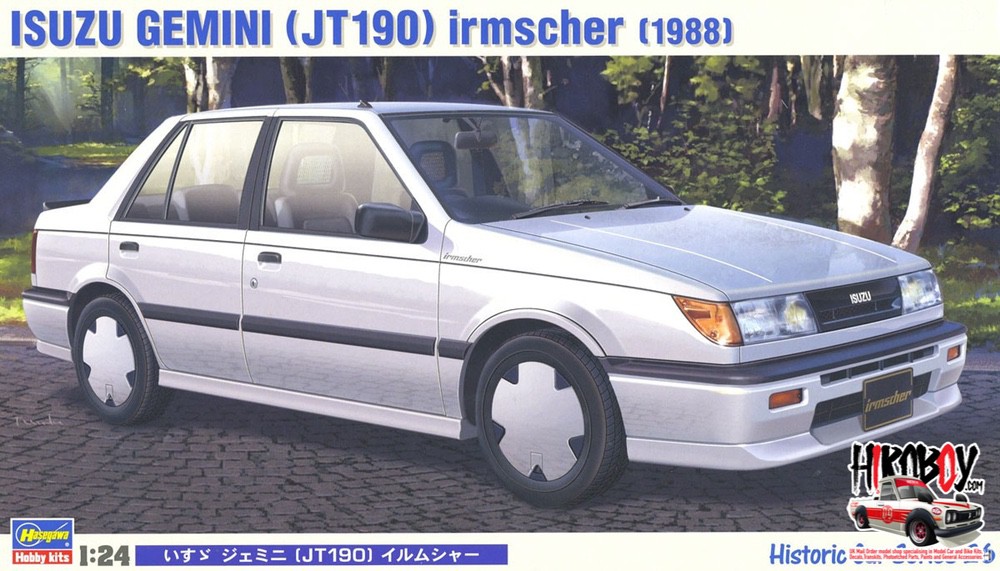 1:24 Isuzu Gemini (JT190) irmscher 1988 | HAS HC26 | Hasegawa
