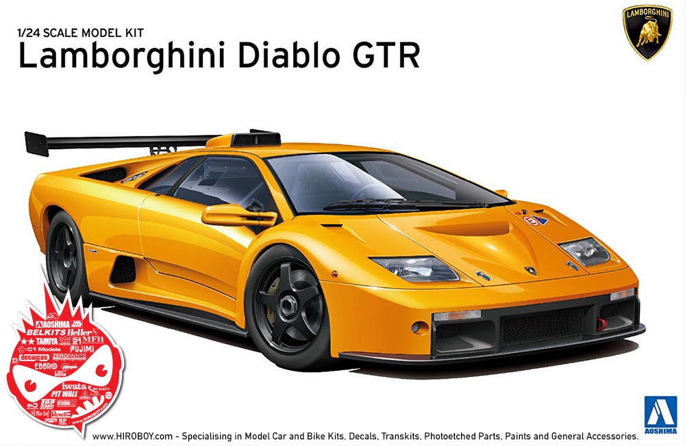 1:24 Lamborghini Diablo GTR | AOS-010693 | Aoshima