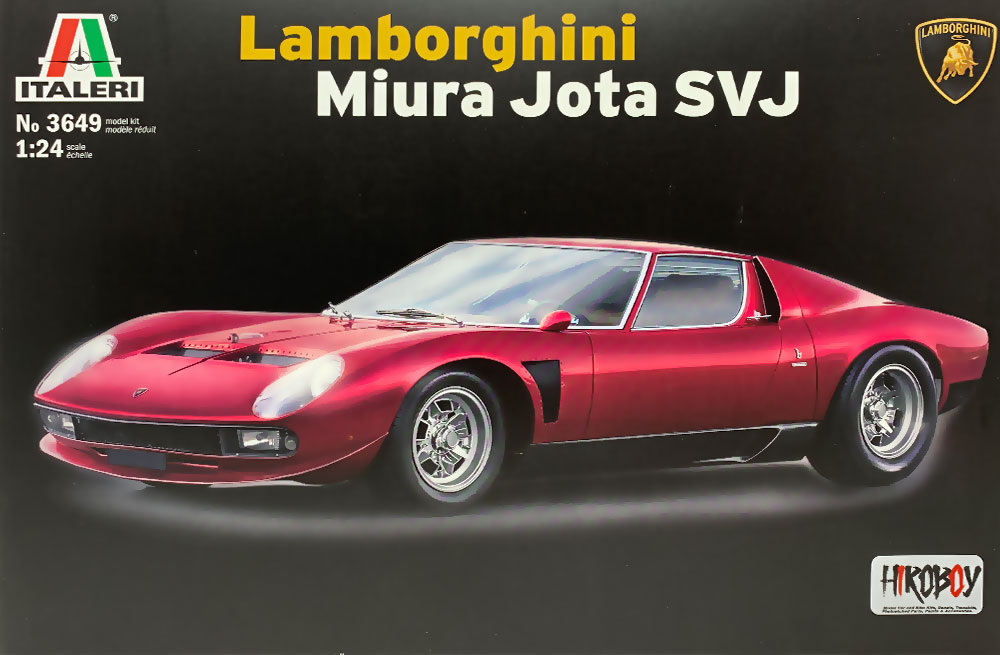 1:24 Lamborghini Miura Jota SVJ | IT-3649 | Italeri