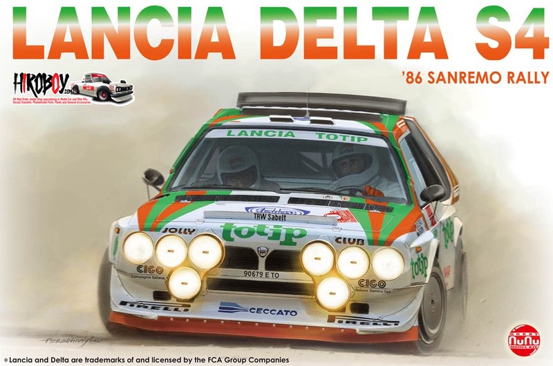 1:24 Lancia Delta S4 (Jolly Club Totip) Sanremo Rally 1986