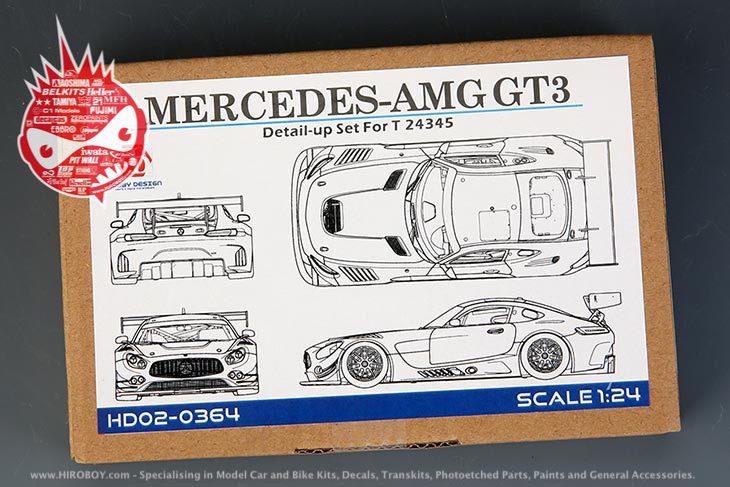 Maquette Tamiya Mercedes AMG GT3 chez 1001hobbies (Réf.24345)