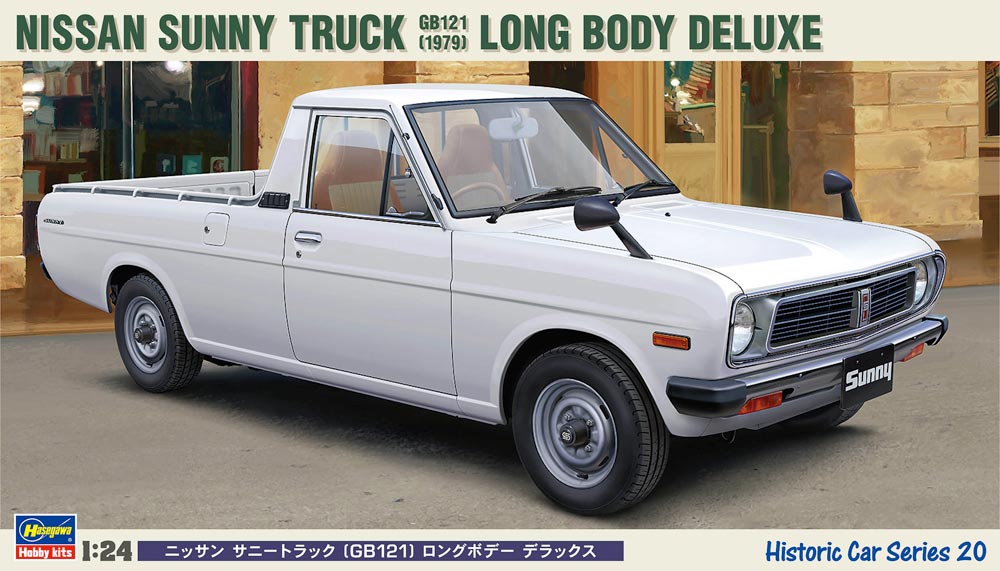 1:24 Nissan Sunny Truck Long Bed Deluxe 1979 | HAS-HC20 | Hasegawa