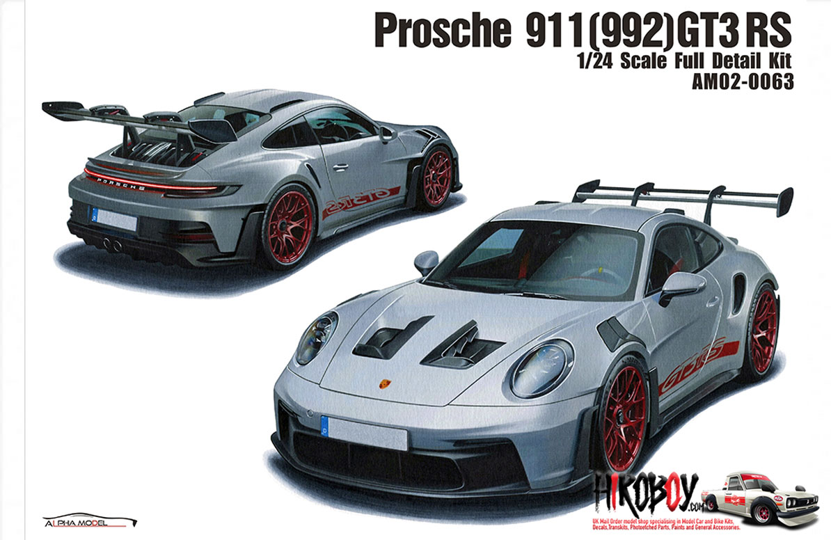 1:24 Porsche 911(992) GT3 RS - Full Resin Model Kit | AM02-0063