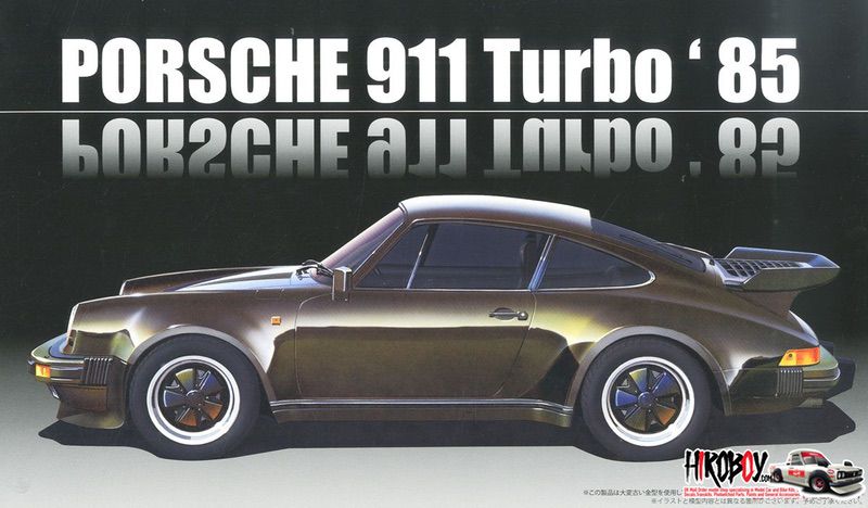 1:24 Porsche 911 Turbo `85 c/w Engine | FUJ-126593 | Fujimi