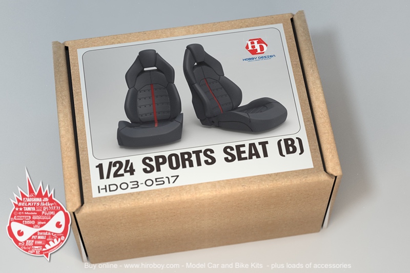 F Low Max Hobby Design 1/24 Sports Seat 