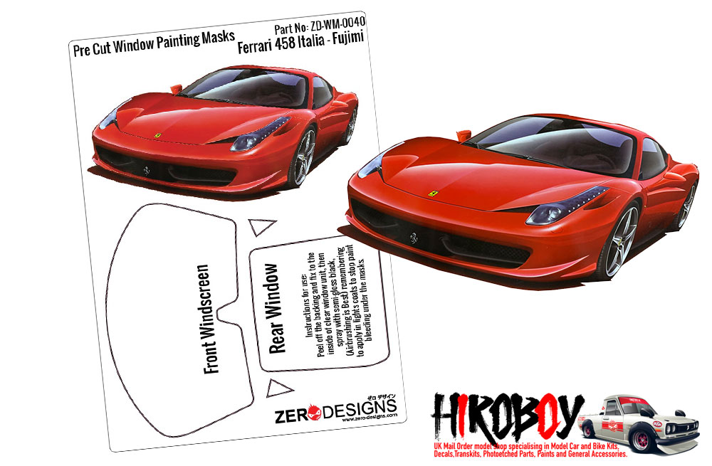 Fujimi Ferrari 458 NEW Model Kit 