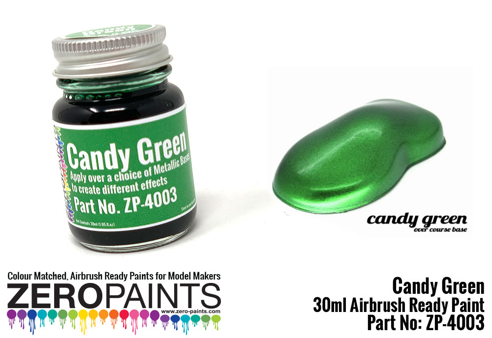 Candy Green Paint 30ml ZP4003 Zero Paints