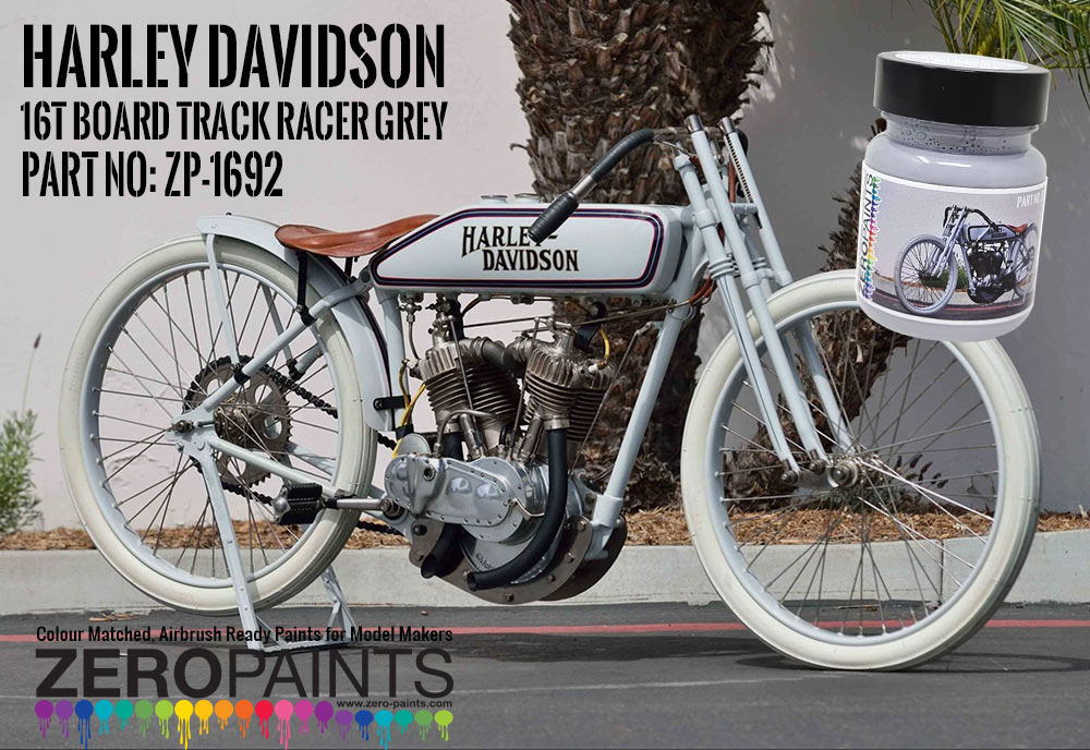  Harley Davidson 6T Board Track Racer Gris