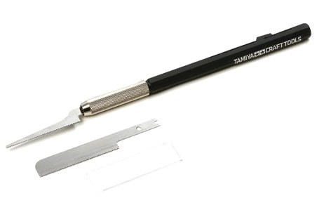 TAMIYA MODEL KIT TOOL CRAFT 74024 Thin Blade Modeling Razor Saw for Plastic New 