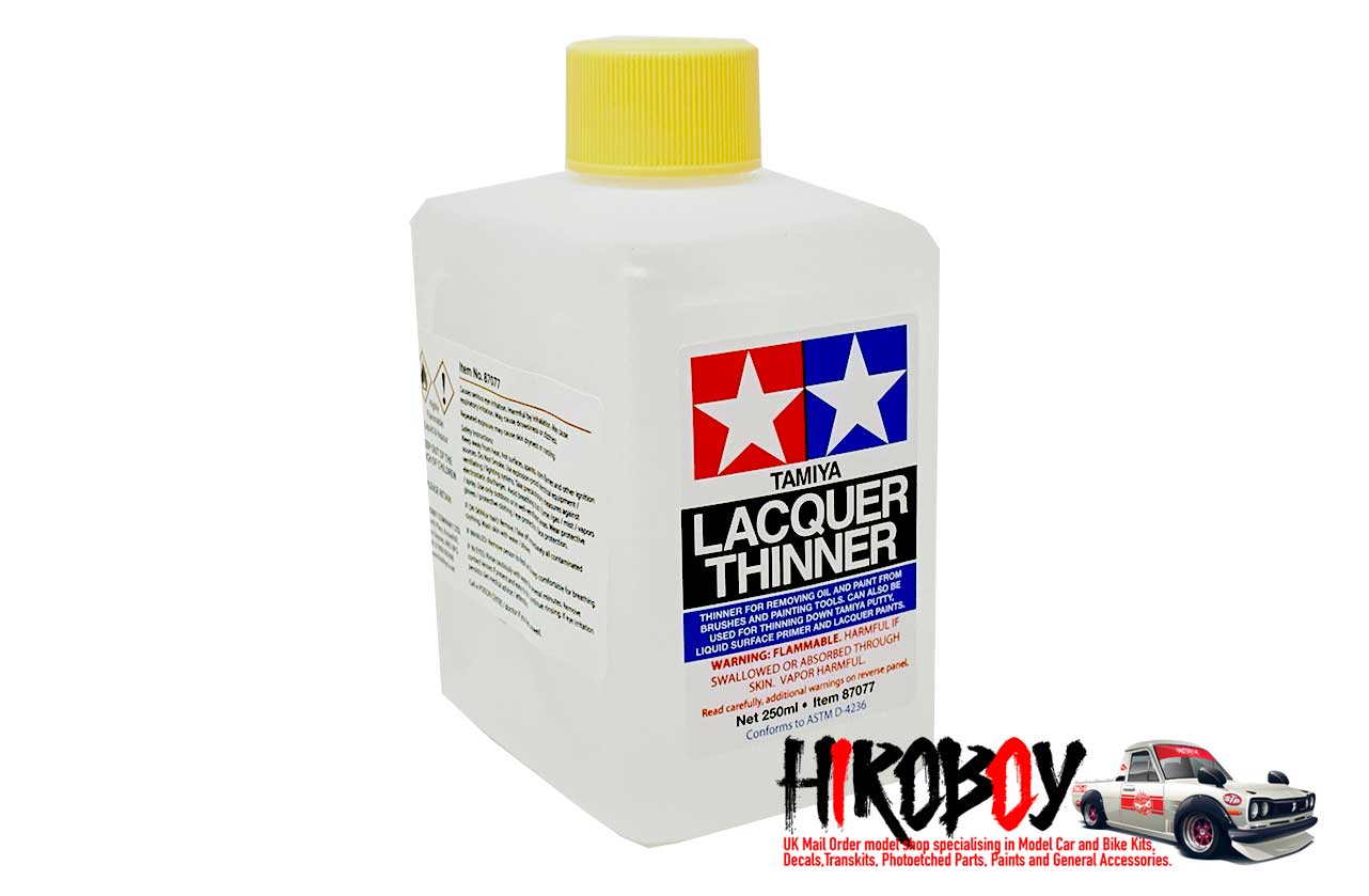 Lacquer Thinner 250ml Tamiya Lacquer Paint TAM87077 Tamiya