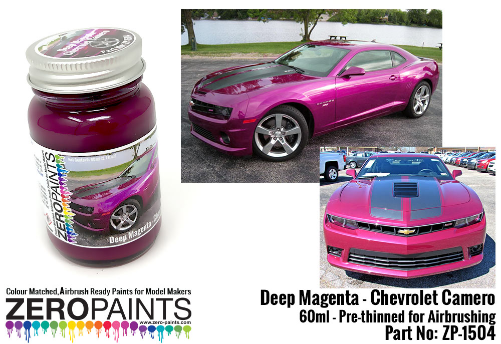 Deep Magenta Metallic - Chevrolet Camero Paint 60ml | ZP