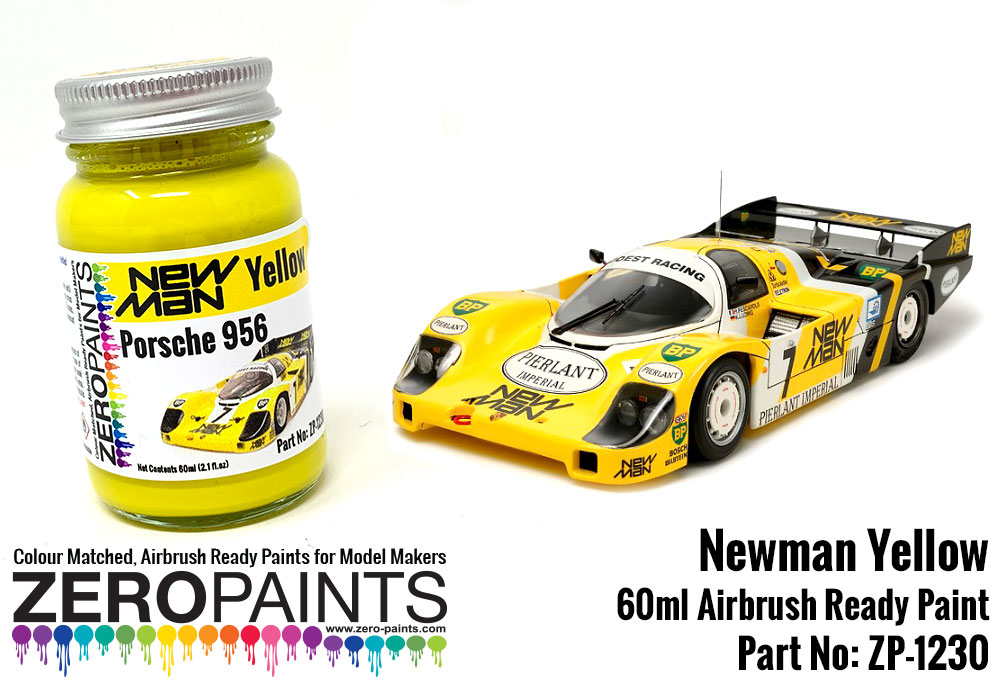 Newman Porsche Yellow Paint 60ml | ZP-1230 | Zero Paints