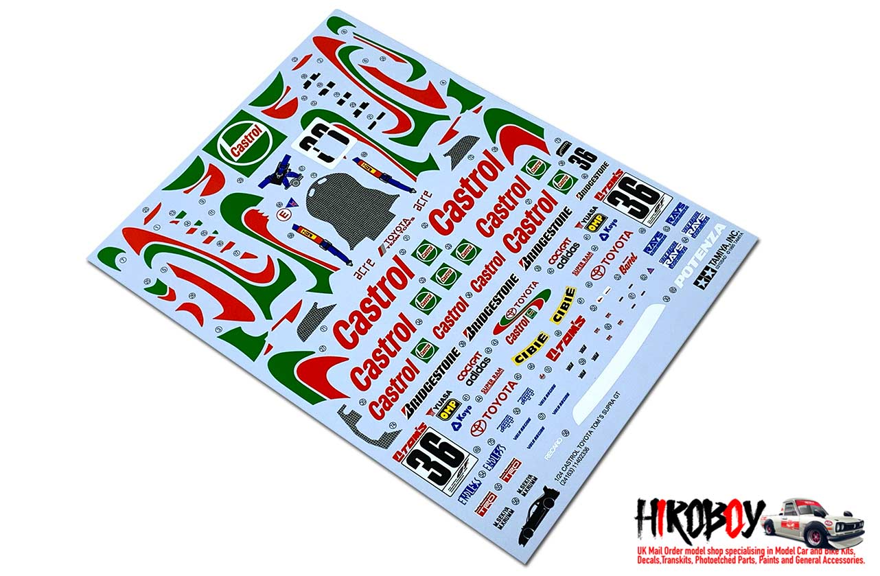 T166 DECALS 1/24  NEW CASTROL 
